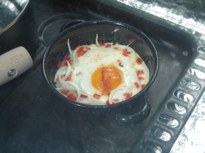 Huevos al plato